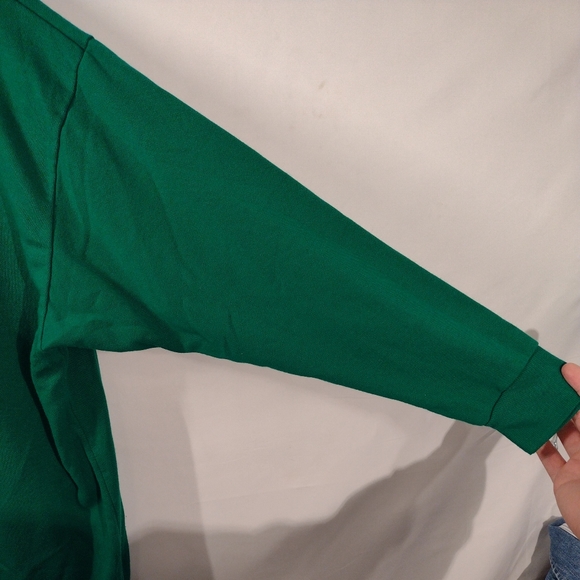 Tee Dee's - Green Holiday Christmas Bears Sweatshirt Size Med Made In USA. In pr - Picture 8 of 9